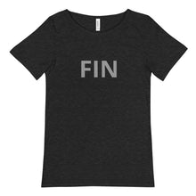 Load image into Gallery viewer, Macabre...ish FIN Men&#39;s Raw Neck Tee